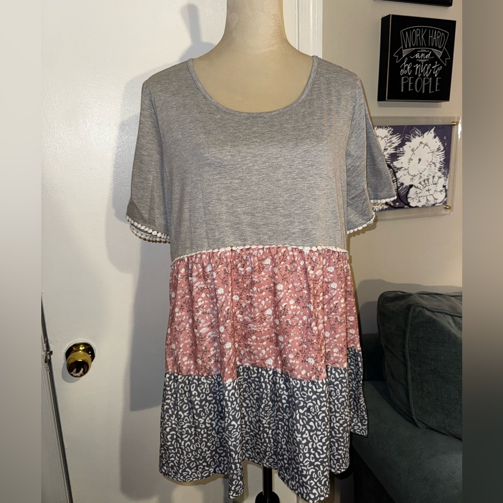 Women’s tiered top by Bloomchic